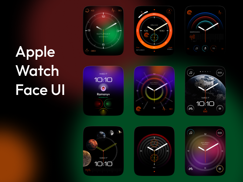 1. Apple Watch Face UI设计素材下载2. Apple Watch面板UI8素材下载3. Apple Watch界面Figma素材下载4. Apple Watch表盘设计fig素材下载5. Apple Watch界面设计UI素材下载6. Apple Watch表盘UI8素材下载7. Apple Watch定制表盘Figma素材下载8. Apple Watch颜值表盘fig素材下载9. Apple Watch自定义面板UI素材下载10. Apple Watch时尚界面UI8素材下载