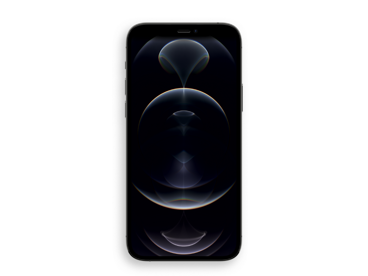 iPhone 12 Pro正面样机UI设计PSD素材下载