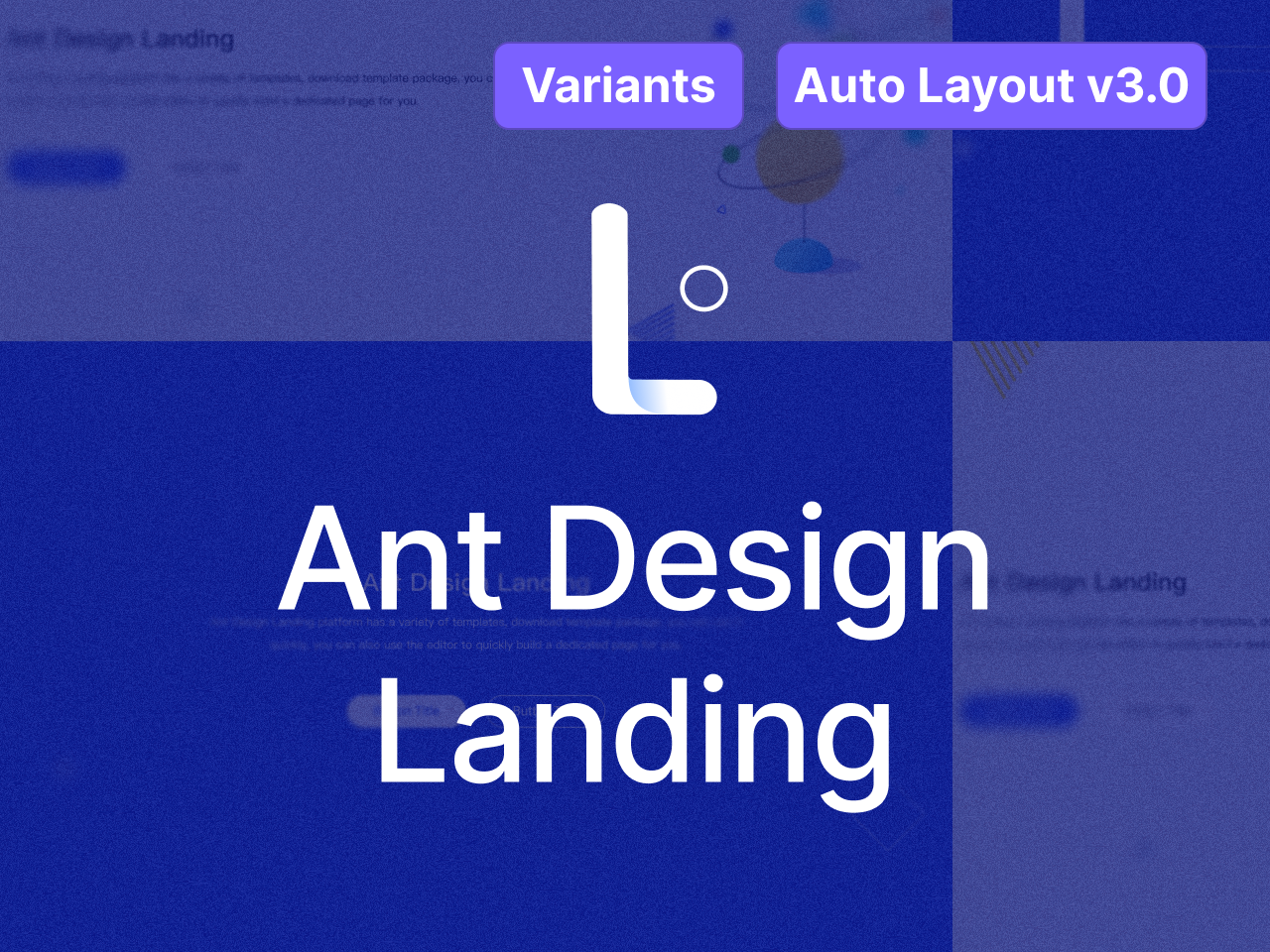 Ant Design Landing 落地页UI kit .fig素材下载 – UI设计师必备