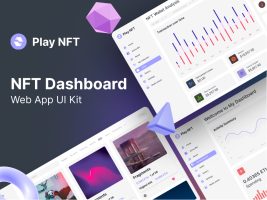 NFT仪表盘UI设计素材下载