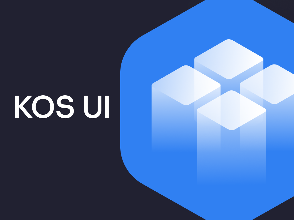 KOS UI设计系统——界面素材下载