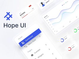 Hope UI Dashboard UI Kit and Design System 项目素材下载