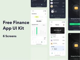 金融App UI设计素材下载