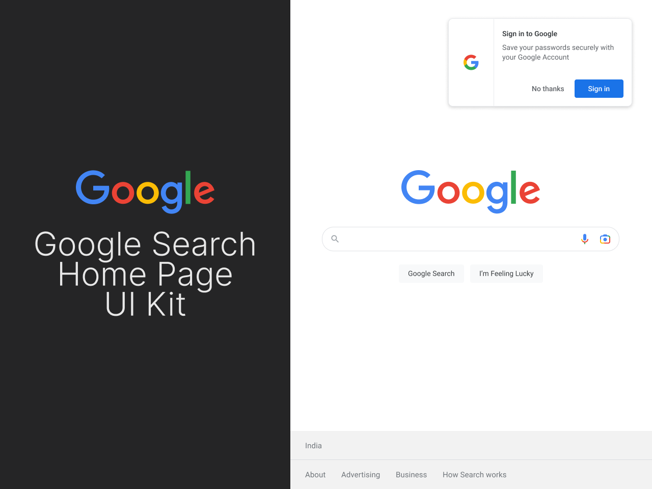 Google搜索UI设计源文件下载 – UI素材、ui8素材下载、Figma、搜索、网页模板