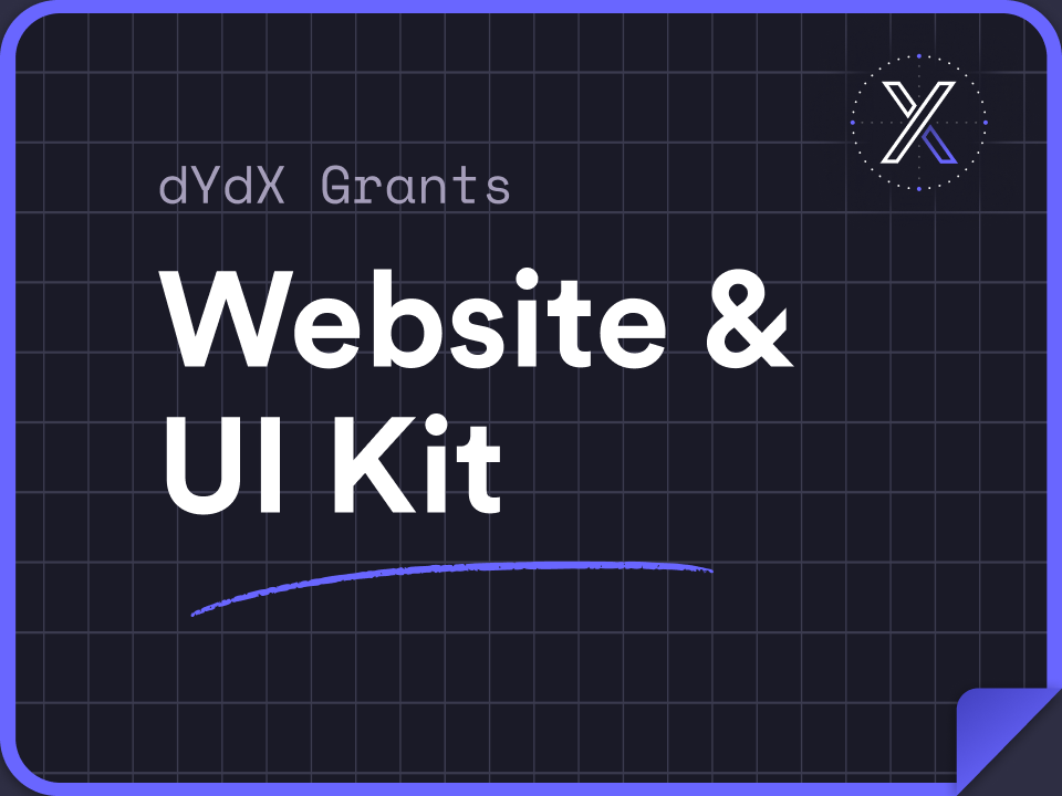 dYdX Grants UI设计素材包下载