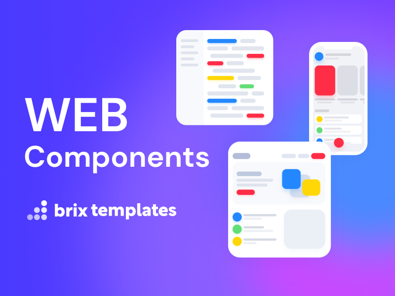 BRIX Templates网页组件包 .fig素材下载