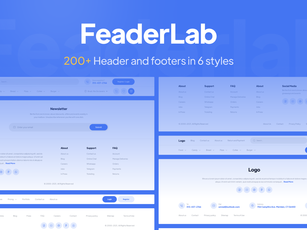 FeaderLab 200 + UI设计素材下载